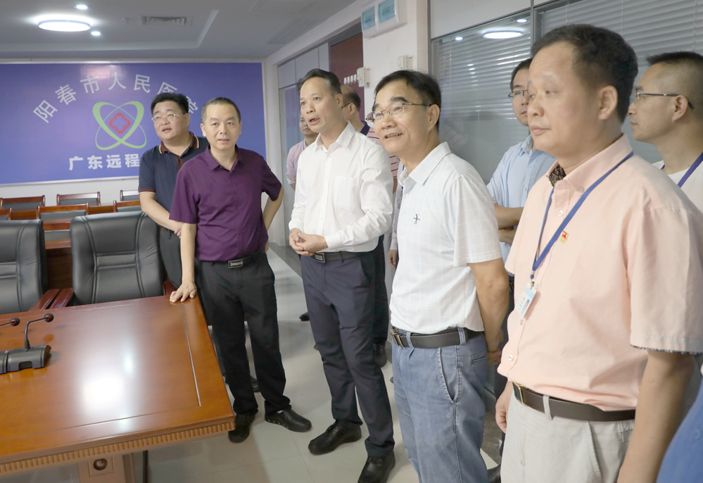 广东省加强基层医疗卫生服务能力建设督导组到我院检查指导工作
